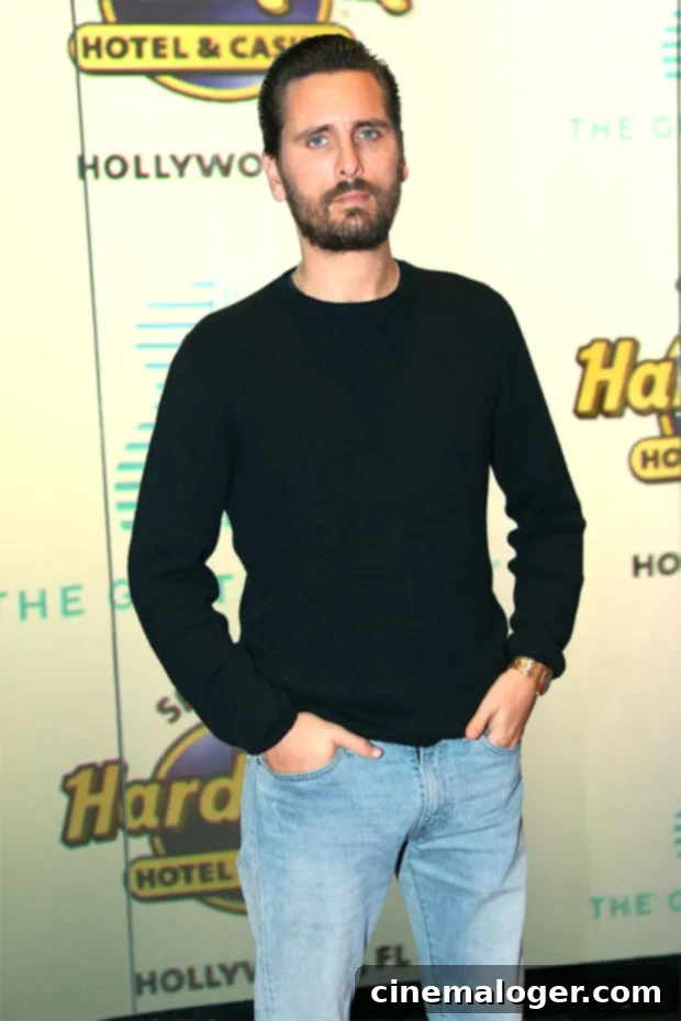 Scott Disick Amelia Hamlin Eye Massive Mansion 3 Scott Disick at the Grand Opening of the Guitar Hotel