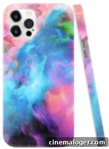 Marble Print Phone Case for iPhone 12