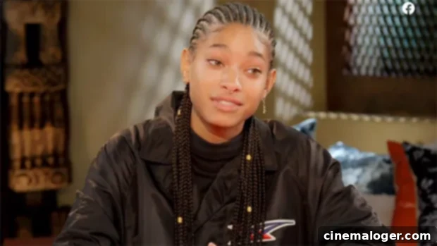 Willow Smith's Fart On A Date Sparked Laughter 2 Willow Smith on 'Red Table Talk'