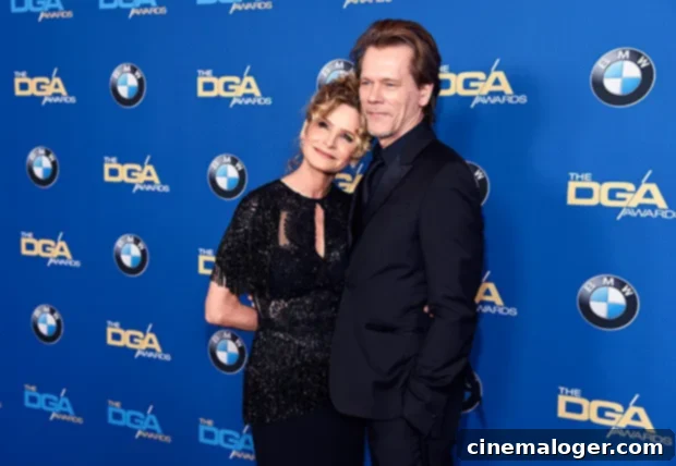 Kevin Bacon's Quarantine Waxing Left Kyra Sedgwick In Agony 3 Kyra Sedgwick and Kevin Bacon together