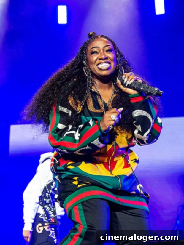 Missy Elliott Reveals Bold Bright Purple Pixie Cut 2 Missy Elliott