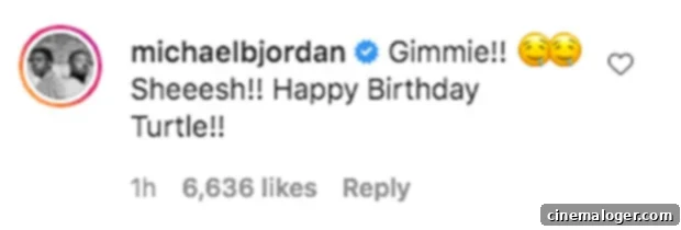 Michael B. Jordan's birthday message