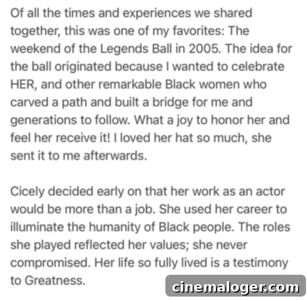Tyler Perry and Viola Davis Lead Stars Mourning Cicely Tyson 3 Cicely Tyson, Oprah Winfrey
