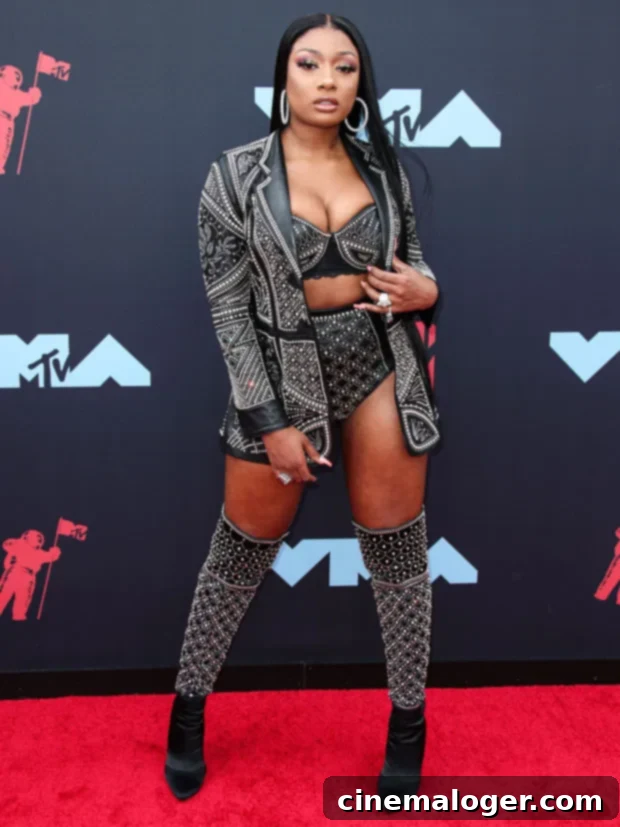 Megan Thee Stallion Wows With 3-Week Body Reveal & Drops Her Top Weight Loss Tip 2 Megan Thee Stallion shows off her famous killer curves