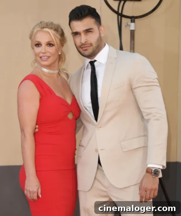 Britney Spears' Boyfriend Sam Asghari Blasts Dad Jamie: 'Zero Respect' After Documentary Revelations 2 Britney Spears and boyfriend Sam Ashgari (Sipa USA via AP)