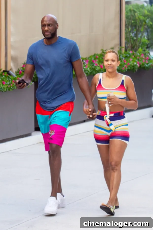 Lamar Odom: My Ex Hooked Up With My Ex-Wife's Man 2 Lamar Odom & Sabrina Parr