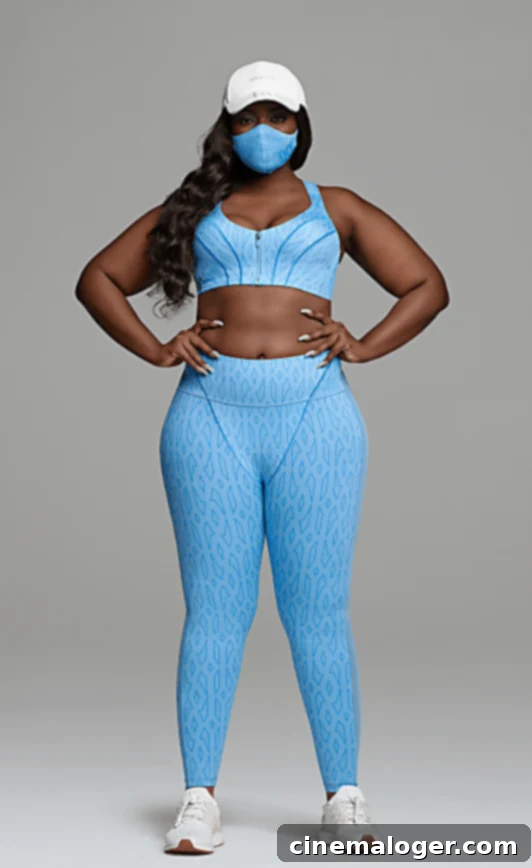 Beyonce's New Ivy Park Collection Is Here and Available Now 3 Ivy Park Plus Size Mesh Monogram Tights