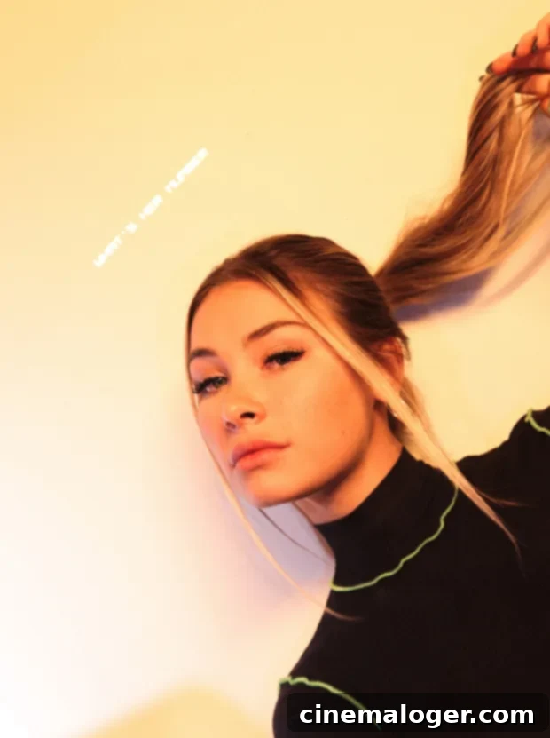 Ally Barron Unmasks Immature Boys in 'What's Her Number' Music Video 3 Ally Barron