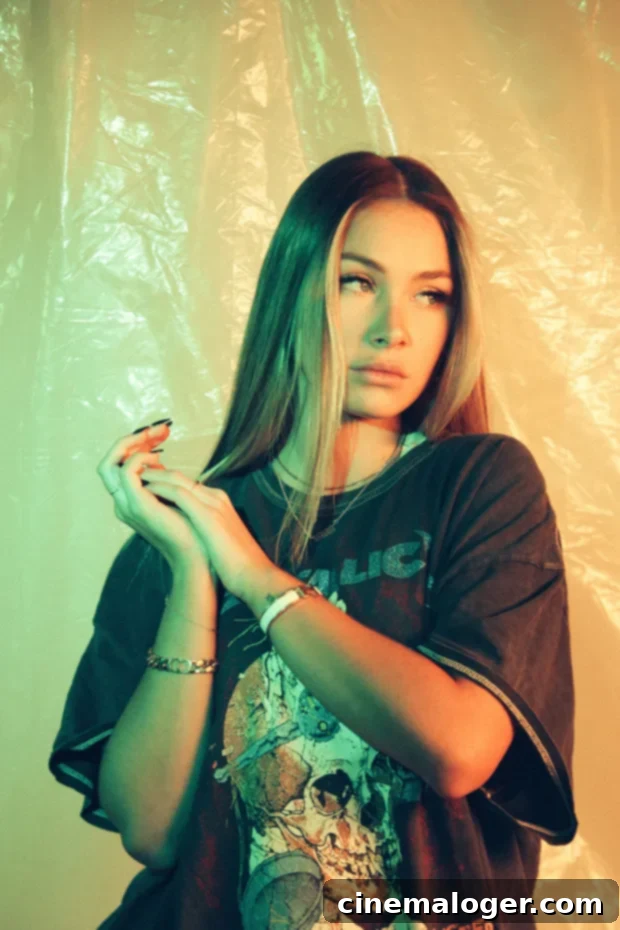 Ally Barron Unmasks Immature Boys in 'What's Her Number' Music Video 4 Ally Barron