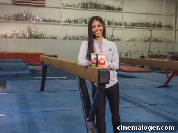 Gabby Douglas Reveals Her Workout and Diet for 6-Pack Abs and Toned Arms 2 Gabby Douglas