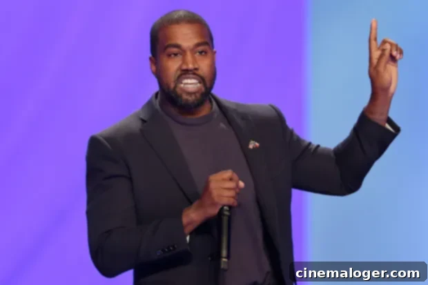 Grammy Grudges: The Weeknd, Kanye West, and Other Stars Who've Boycotted 3 Kanye West speaking at Lakewood Church in 2019.
