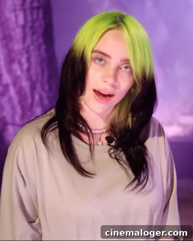 Billie Eilish's Dazzling Platinum Blonde Reveal 2 billie eilish