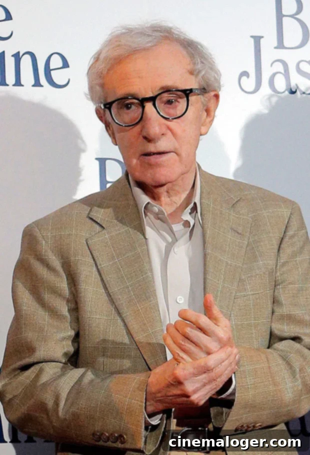 Woody Allen, Dylan Farrow'un istismar iddialarını yeni röportajında reddetti. 3 Woody Allen speaking during interview
