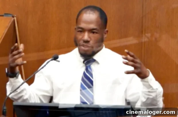 Donald Williams: The MMA Fighter Whose Testimony Shook the Chauvin Trial 2 Donald Williams testifying in court during the Derek Chauvin trial