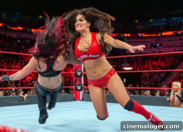 Nikki Bella Stuns In Red Gown At WWE Hall Of Fame Seven Months Postpartum 2 Nikki Bella