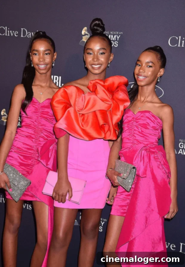 Diddy's 14-Year-Old Twins Jessie and D'Lila Are Almost His Height 2 Diddy's Daughters
