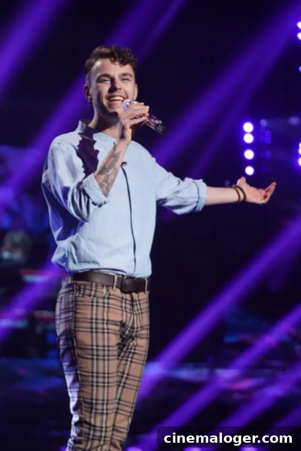 Beane: 5 Essential Facts About The American Idol Season 19 Heartthrob 3 Beane performing on American Idol stage