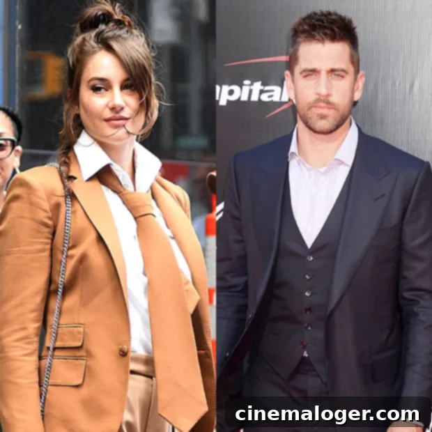 Shailene Woodley and Fiance Aaron Rodgers Pack on the PDA During Rare Disney Outing 2 shailene woodley aaron rodgers