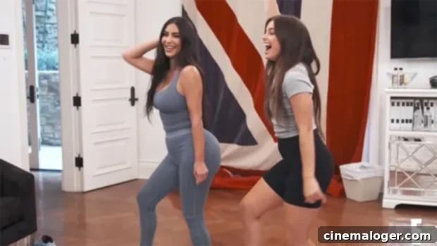 Kim Kardashian Faces An Intimidating TikTok Dance Challenge With Addison Rae 3 Addison Rae teaches Kim Kardashian a TikTok dance in a new preview for ‘Keeping Up With The Kardashians’