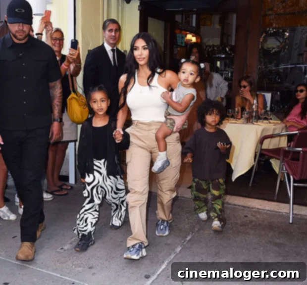 Kim Kardashian Showcases Deluxe Toy Cars For Her Children 2 kim kardashian kids