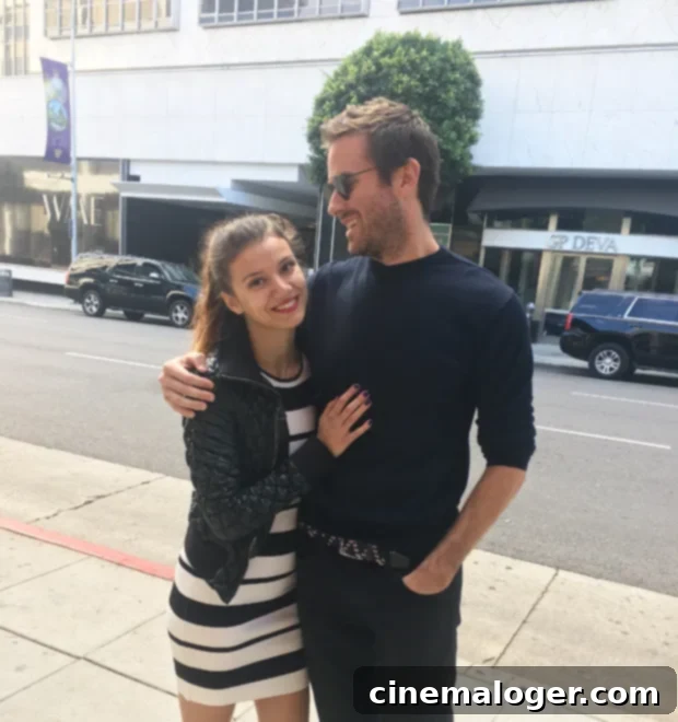 Armie Hammer Surfaces in Cayman Islands Following Rape Allegations 3 Armie Hammer and Effie