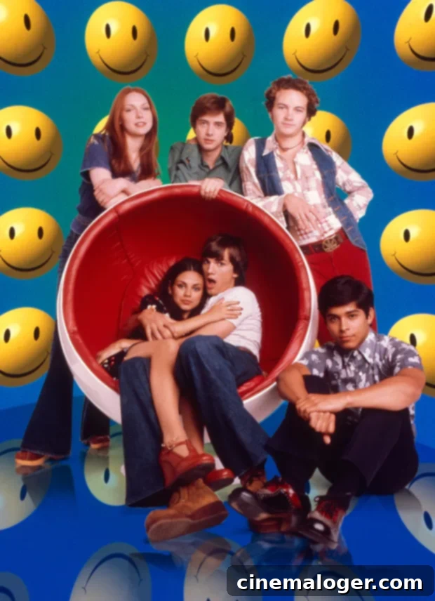 Laura Prepon's New Chapter: Martha Stewart Ambitions and '70s Show Reunion Hopes 4 Laura Prepon, Mila Kunis, Ashton Kutcher, Topher Grace, Danny Masterson, Wilmer Valderrama