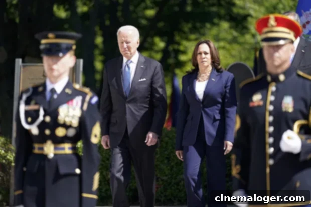 The Bidens and Kamala Harris Honor Fallen Heroes on Memorial Day 4 Joe Biden & Kamala Harris