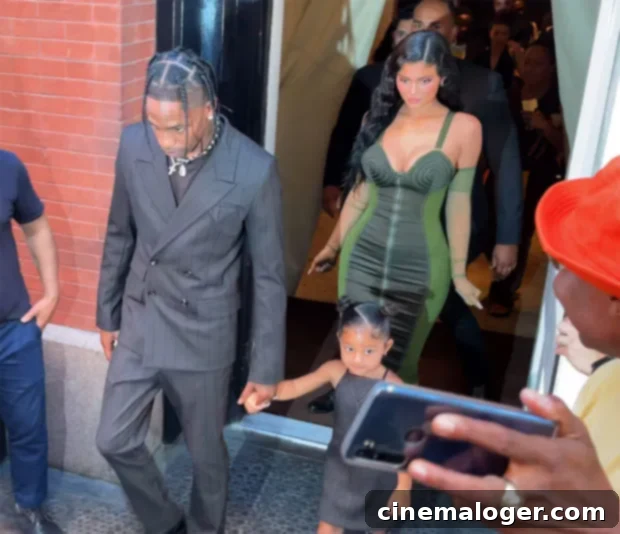 Stormi Webster Steals the Show with Kylie and Travis Scott at Parsons Benefit 3 Travis Scott, Kylie Jenner, Stormi Webster