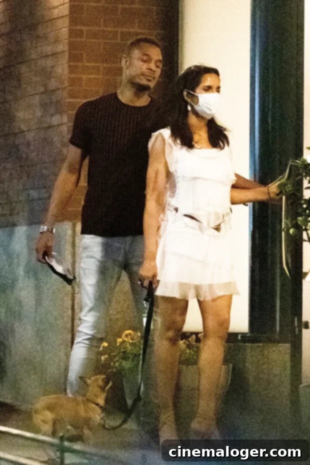 Terrance Hayes: The Poet Who Captured Padma Lakshmi's Heart 2 Terrance Hayes and Padma Lakshmi in NYC on June 14