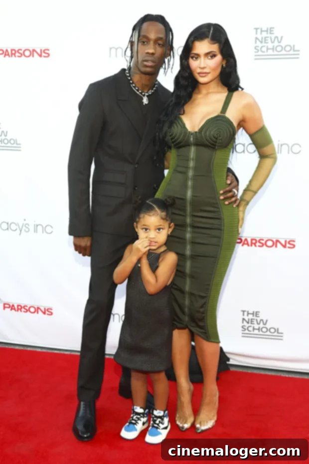 Kylie Jenner Reveals Tyga Relationship Four Years On 3 Kylie Jenner with Travis Scott and their daughter Stormi