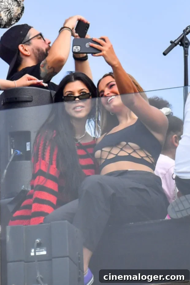 Kourtney Kardashian Straddles Travis Barker For A Spicy Connect 4 Match 3 kourtney