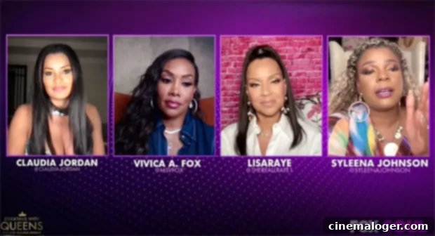 Vivica A Fox Surprising Sympathy For Cuban Link After Shade Battle 5 Claudia Jordan, Vivica Fox, LisaRaye McCoy, Syleena Johnson
