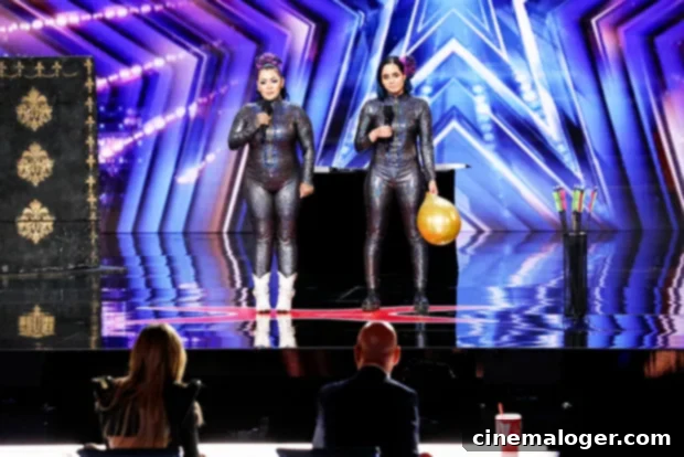AGT: Simon Cowell's Worst Fears For Mother-Daughter Danger Act 2 Gigi DeLuxe Devon