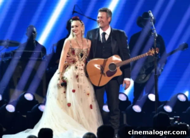 Luke Bryan Hints At His Cringe-Worthy Wedding Gift For Blake and Gwen 3 Gwen Stefani, Blake Shelton