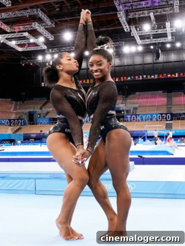 Jordan Chiles Voices Pride and Support for Simone Biles After Olympic All-Around Pullout 3 Jordan Chiles Simone Biles