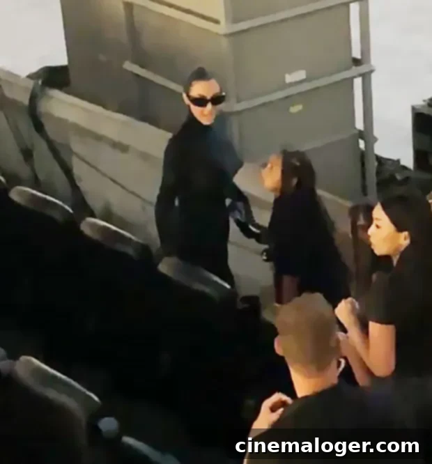 Kim Kardashian and All Four Kids Attend Kanye West's Donda Listening 2 Kim Kardashian North