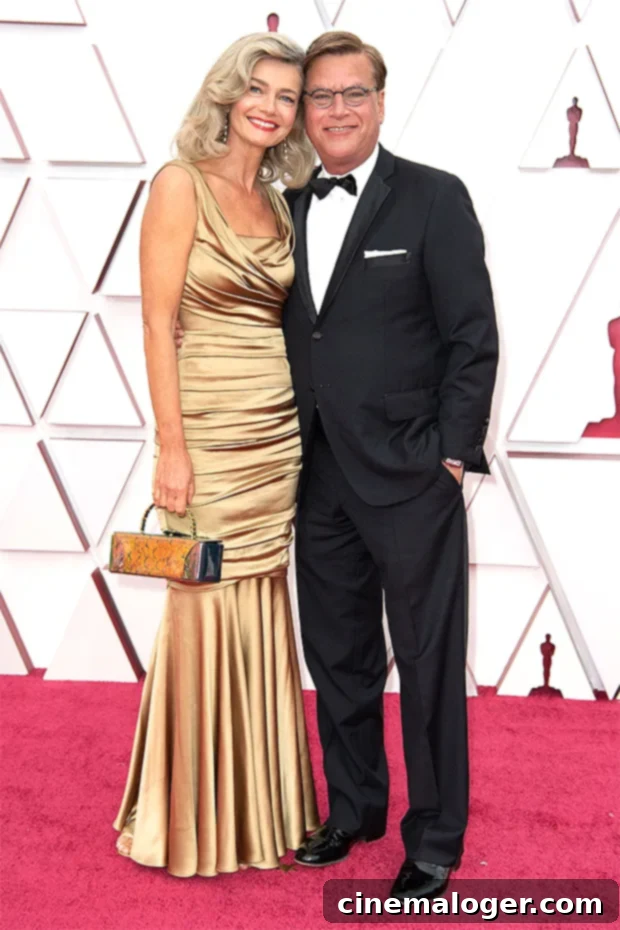 Paulina Porizkova Breaks Down, Opens Up About Post-Sorkin Betrayal 2 Paulina Porizkova & Aaron Sorkin