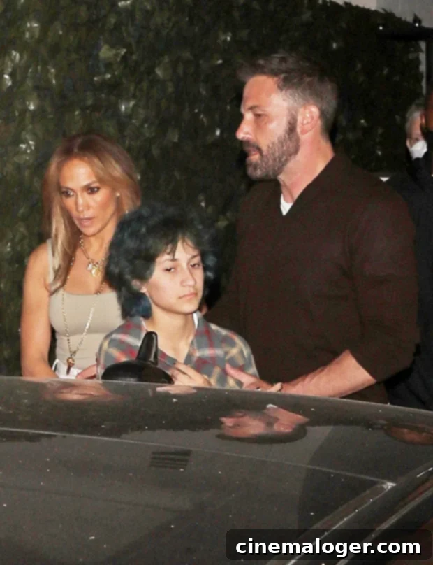 Ben Affleck Celebrated a Picture Perfect 49th Birthday with Jennifer Lopez and Her Kids 2 jennifer lopez, ben affleck, and emme