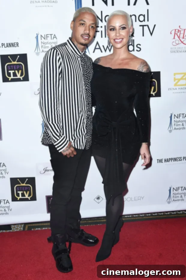 Amber Rose's Ex AE Confesses Cheating Citing Love Yet Liking Multiple Women 2 amber rose alexander ae edwards