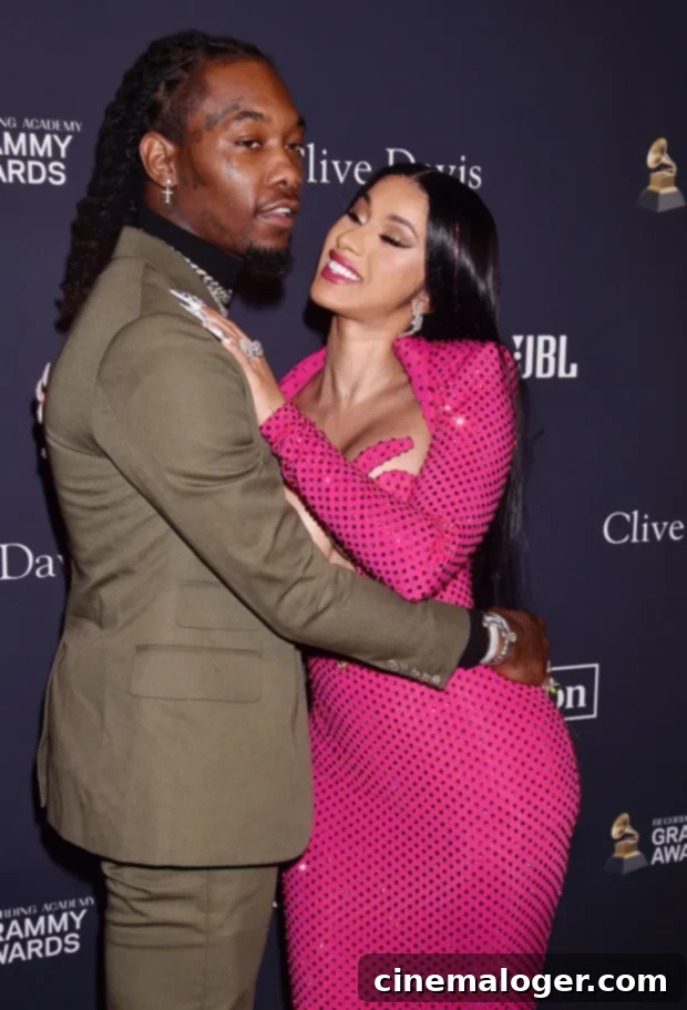 Cardi B Flaunts $2K Miu Miu Sweats During NYC Outing with Offset 2 cardi b and offset