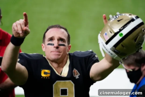Drew Brees Hair Transformation On NFL Pregame Show Creates Fan Buzz 2 drew brees