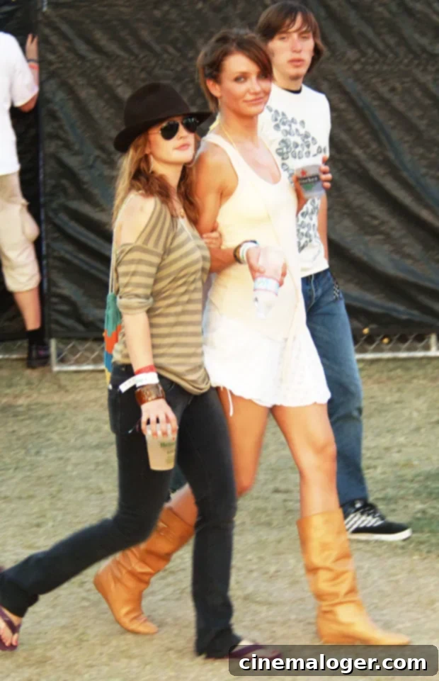 Cameron Diaz and Drew Barrymore's 30-Year Friendship Shines in Sweet Reunion Selfie 3 Drew Barrymore & Cameron Diaz