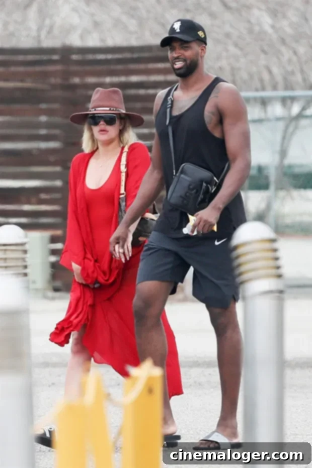 Beyond the Breakup: Khloe Kardashian's Deliberate Choice to Remain Friendly with Tristan 2 Khloe Kardashian, Tristan Thompson, and True Thompson