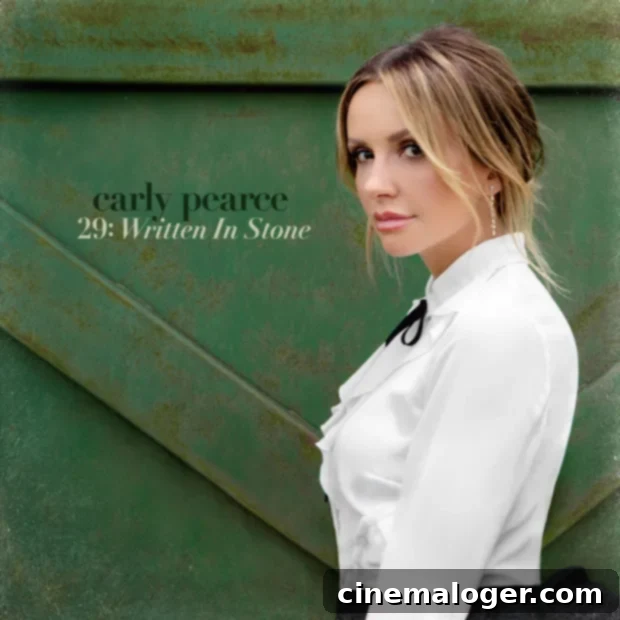 Carly Pearce's '29: Written In Stone' album cover