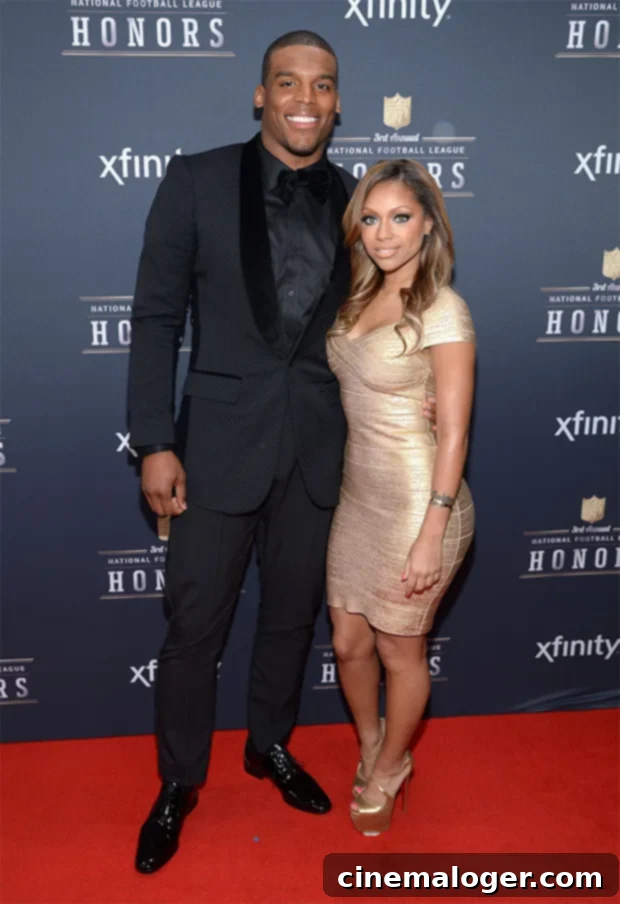 Cam Newton and Kia Proctor