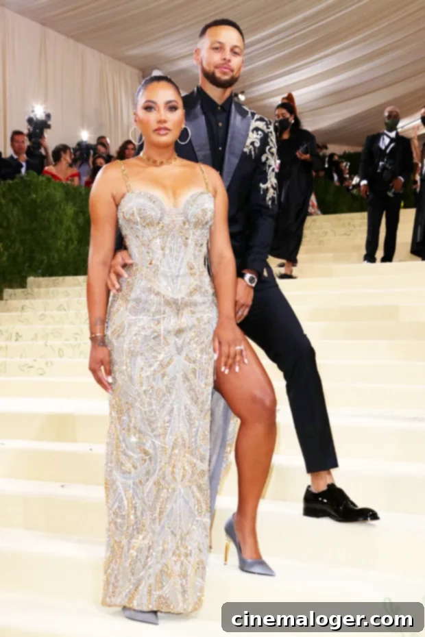 Steph and Ayesha Curry Renew Vows Daughter Riley Officiates 3 Ayesha and Steph Curry at the 2021 Met Gala