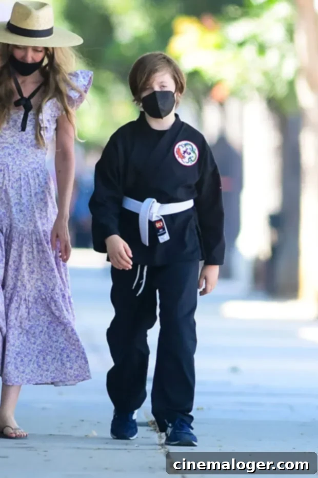 Knox Jolie-Pitt 13 All Grown Up For LA Martial Arts Training 2 Knox Jolie-Pitt