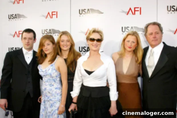 Meet Meryl Streep's Four Remarkable Children 2 Meryl Streep and Don Gummer with their kids in 2004