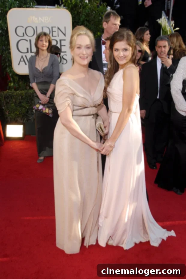 Meet Meryl Streep's Four Remarkable Children 5 Meryl Streep and Louisa Jacobson Gummer