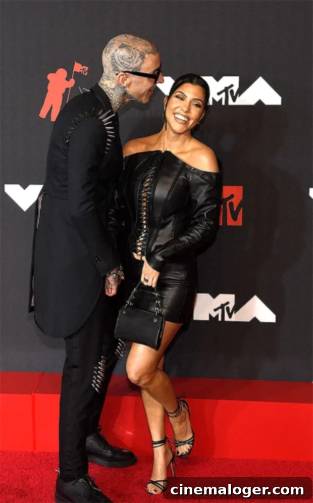 Travis Barker's 'Flawless' Touch: Jeweler Confirms His Role in Kourtney's Engagement Ring 2 Travis Barker & Kourtney Kardashian